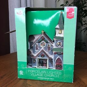 Lighted Village Church